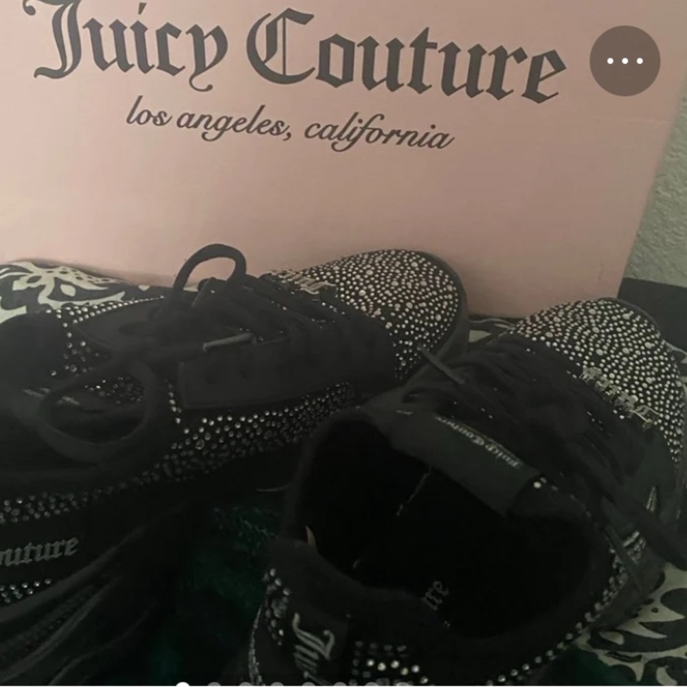 Juicy Couture Black and White Sneakers